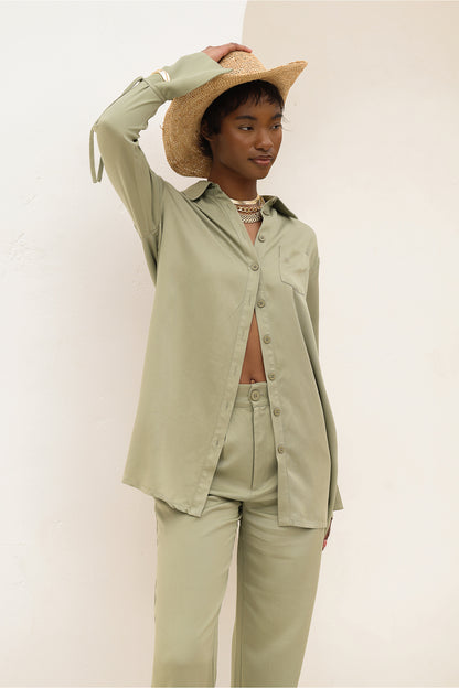 Monstera Blouse
