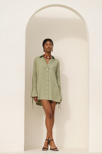 Monstera Blouse