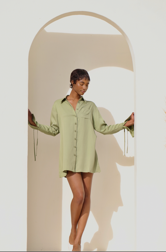 Monstera Blouse